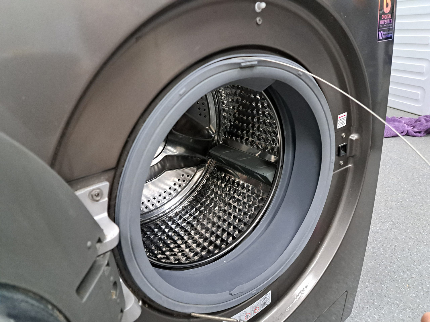 Как заменить манжету люка стиральной машины Beko